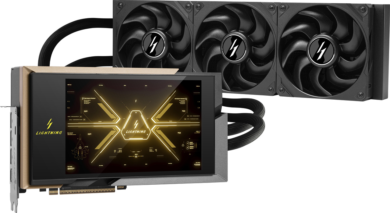 MSI LIGHTNING GeForce RTX 5090 32GB GDDR7 PCI Express 5.0 x16 ATX Graphics RTX 5090 32G LIGHTNING Z - Image 8