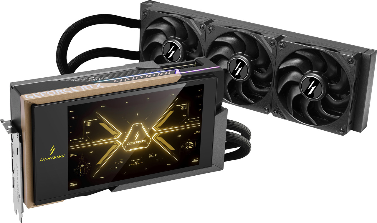 MSI LIGHTNING GeForce RTX 5090 32GB GDDR7 PCI Express 5.0 x16 ATX Graphics RTX 5090 32G LIGHTNING Z - Image 7