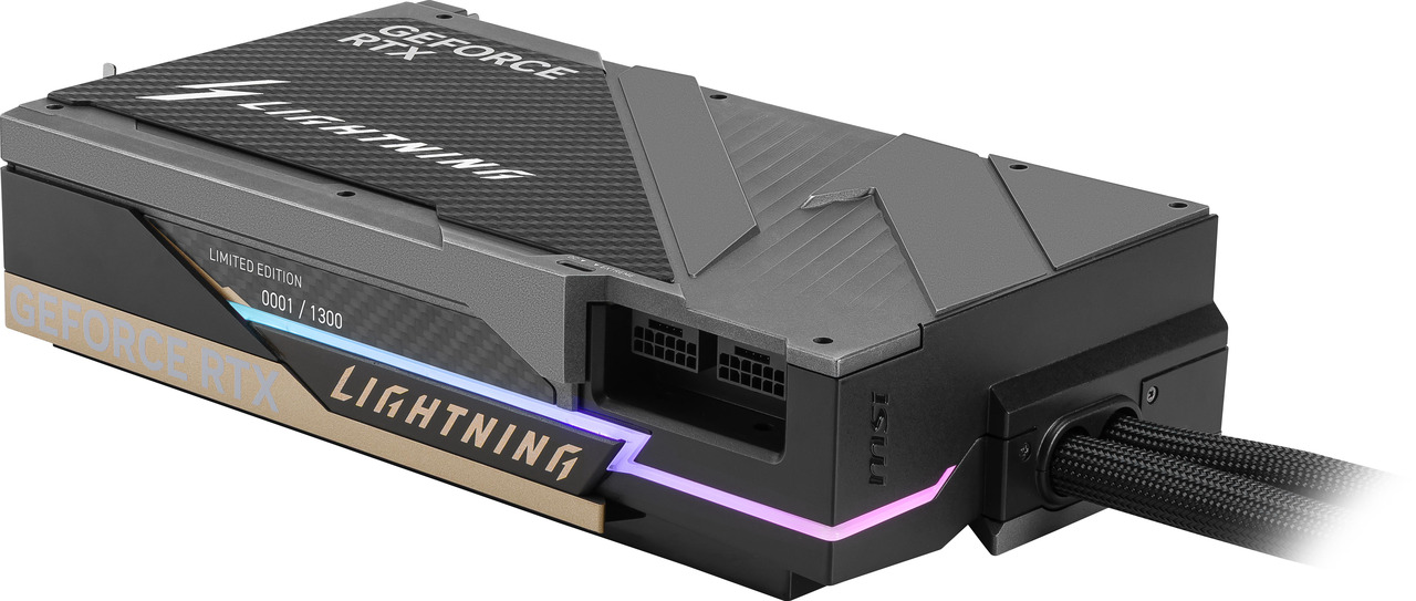 MSI LIGHTNING GeForce RTX 5090 32GB GDDR7 PCI Express 5.0 x16 ATX Graphics RTX 5090 32G LIGHTNING Z - Image 4