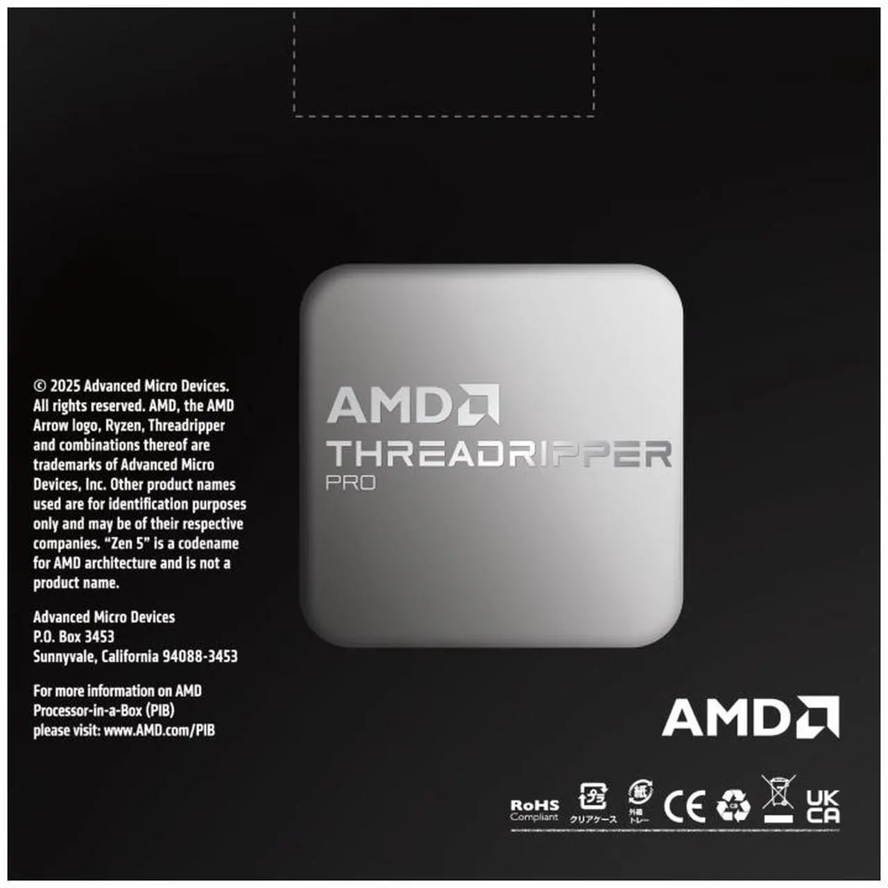 AMD Ryzen Threadripper PRO 9985WX - Ryzen Threadripper PRO 9000 WX-Series 64-Core 3.2 GHz Socket sTR5 - Image 3