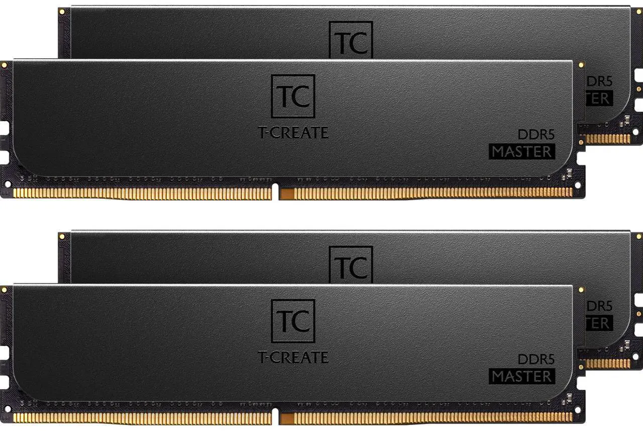 TEAMGROUP T-Create Master 128GB kits(32GBx4) DDR5 6000 (PC5-48000)