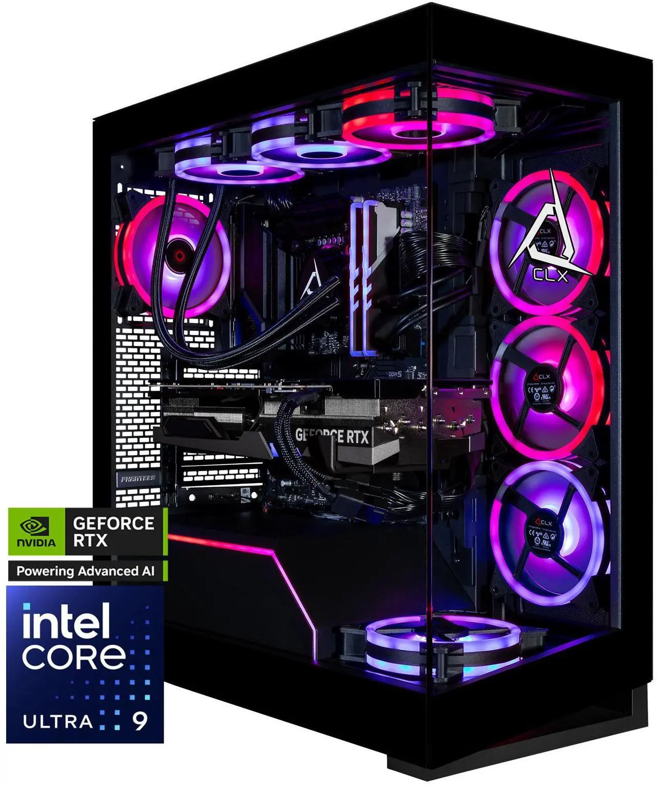 CLX Horus Gaming Desktop - Intel Core Ultra 9 285K 3.7GHz 24-Core Processor