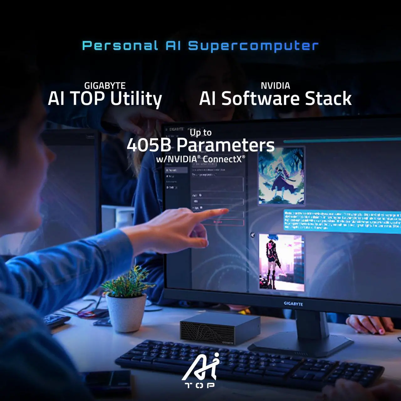 GIGABYTE AI TOP ATOM Personal AI Supercomputer, Arm Cortex-X925 + Cortex A725, NVIDIA Blackwell Architecture - Image 10
