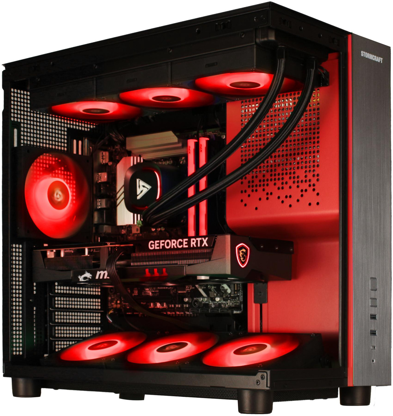 STORMCRAFT Gaming PC PHANTOM AMD RYZEN 7 9800X3D NVIDIA GeForce RTX 5090 - Image 2