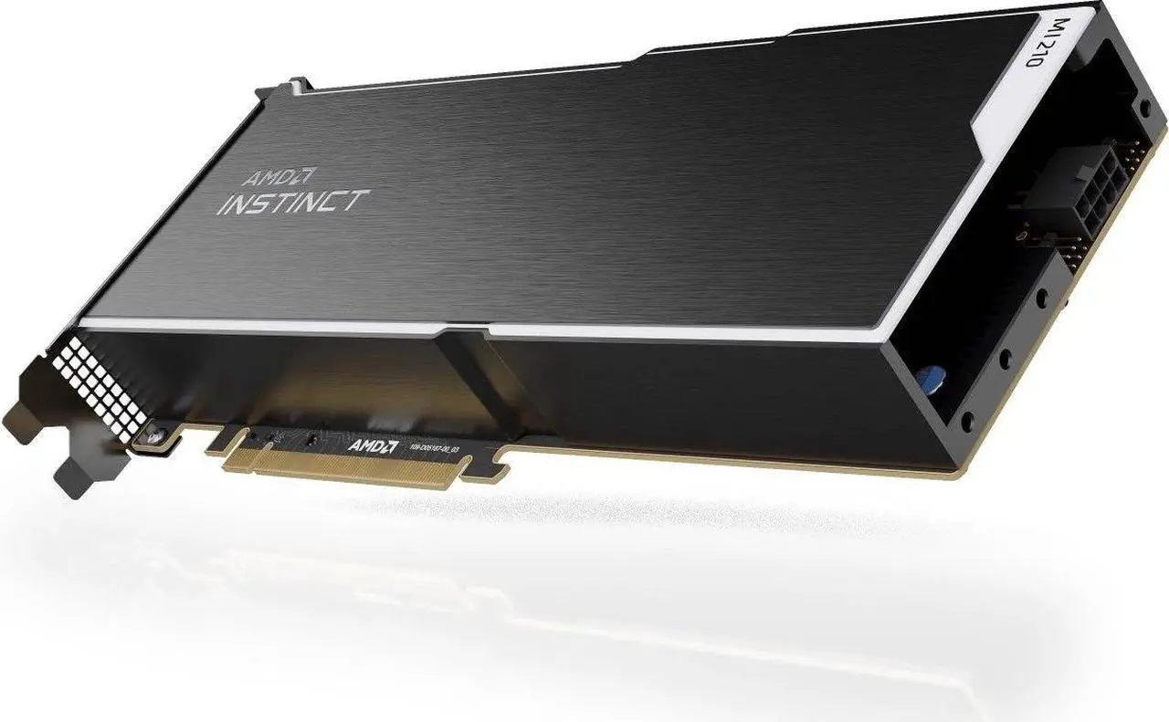 AMD Instinct MI210 64GB HBM2e Accelerator Card - 100-300000008H - OEM