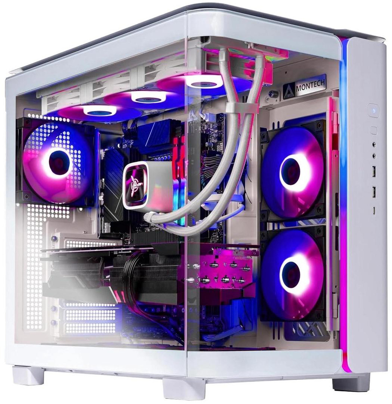 Skytech Gaming King 95 Gaming PC, AMD Ryzen 7 9800X3D 4.7GHz, NVIDIA RTX 5080 16GB, 2TB Gen4 NVMe SSD