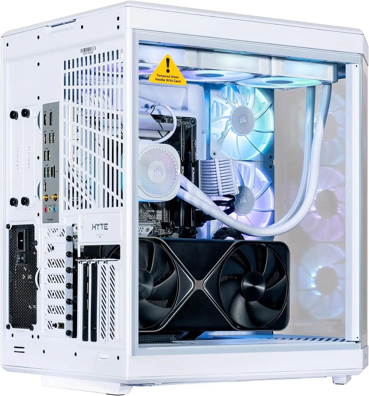 Velztorm LCD Praetix Custom Built Y70 Touch Gaming Desktop PC (Intel i9-14900K, GeForce RTX 5070 Ti - Image 5